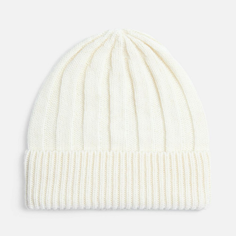 Шапка Bellish, белая (ванильная) - рис 2.