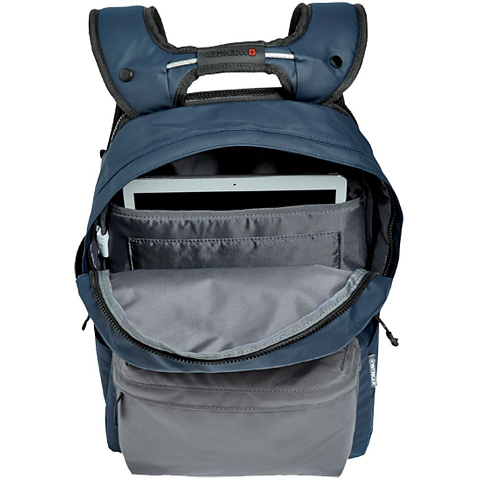 Рюкзак Photon с водоотталкивающим покрытием, голубой с серым - рис 5.