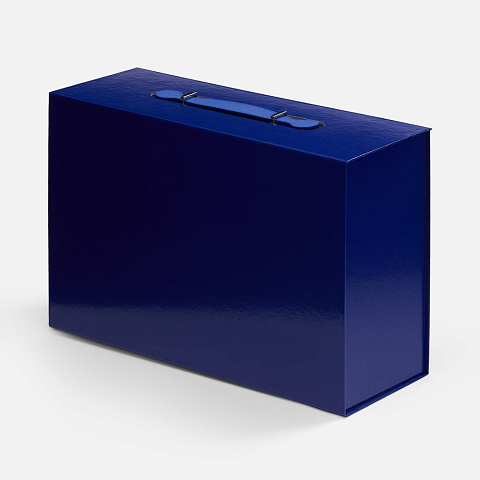 Коробка складная Holdfold, L, синяя - рис 2.