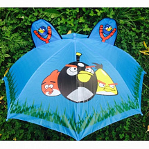 Детский зонт с ушками Angry Birds