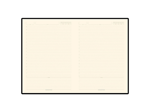 Ежедневник В5 недатированный Leggenda, черный - рис 2.