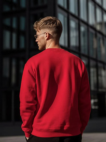 Свитшот Basic, красный - рис 3.