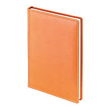 Ежедневник А5 датированный Velvet 2025, оранжевый