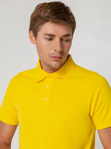 Рубашка поло Virma Light, желтая - рис 9.