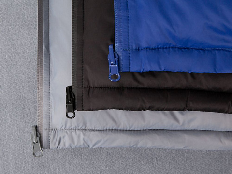 Жилет двусторонний V2, синий - рис 10.