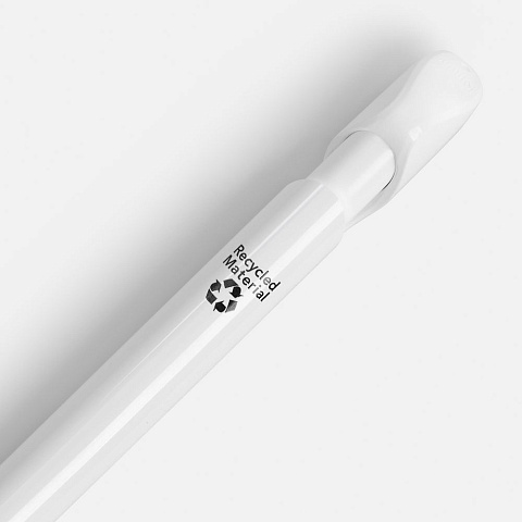 Ручка шариковая Evoxx Recycled, белая - рис 6.