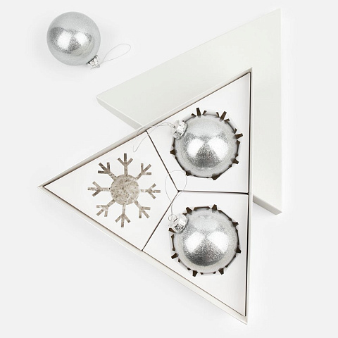 Набор Finery Trio, серебристый - рис 2.