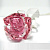 Розовая роза Swarovski - миниатюра - рис 6.
