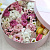 Набор цветов с макарунами Pink XL - миниатюра