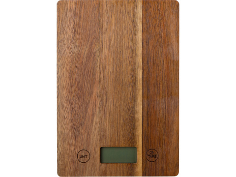 Кухонные весы из акации Home Chef - рис 4.