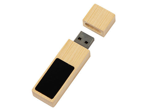 USB 2.0- флешка на 32 Гб c подсветкой логотипа Bamboo LED - рис 2.