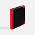 Блокнот Accenti Mini, черный с красным - миниатюра - рис 2.