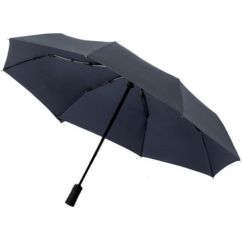 Складной зонт doubleDub, темно-синий - рис 2.