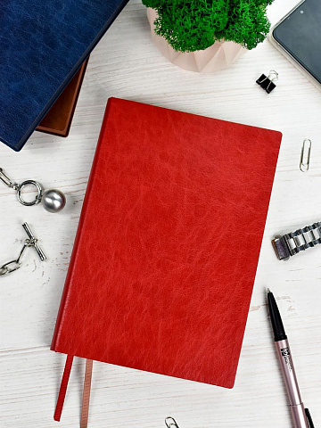 Ежедневник Merida, датированный, красный - рис 3.