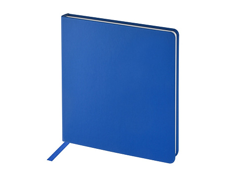 Еженедельник с каменной бумагой А5+ Carrara, синий - рис 3.