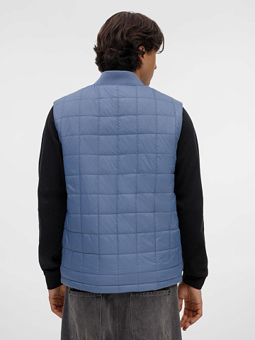 Жилет унисекс Warmbridge, синий (джинс) - рис 9.