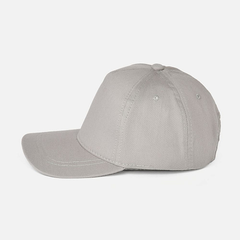 Бейсболка Basic, серая - рис 3.