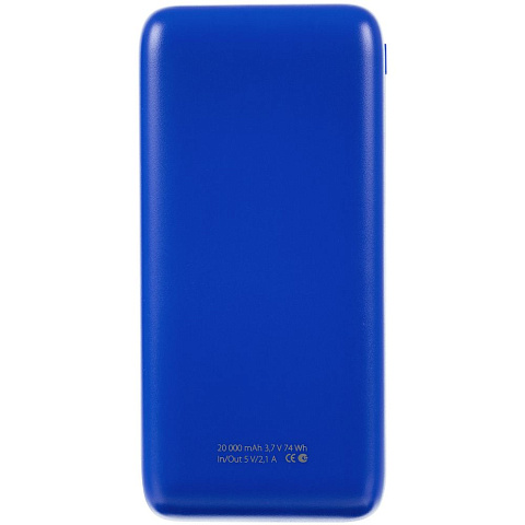 Внешний аккумулятор Gamechanger 20000 мАч, синий - рис 4.