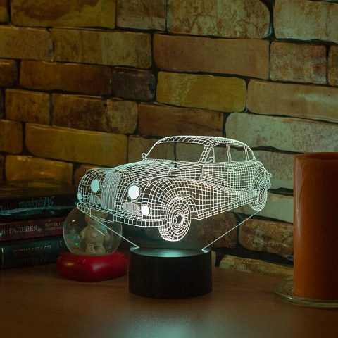 3D светильник Ретро Авто - рис 7.