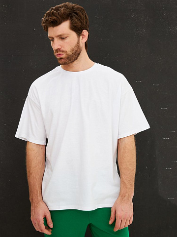 Футболка Oversize Premium, белая - рис 2.