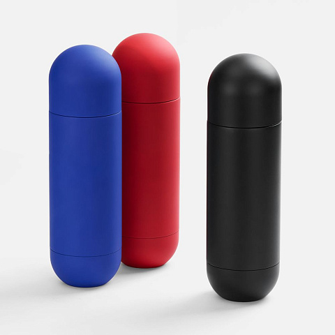 Термос Tubula Soft Touch, красный - рис 5.