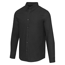 Sphene мужская рубашка оксфорд - сплошной черный