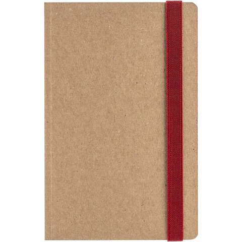 Ежедневник Eco Write Mini, недатированный, с красной резинкой - рис 4.