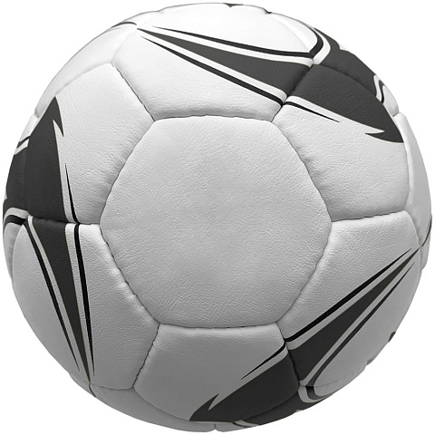 Футбольный мяч Arrow, черный - рис 3.