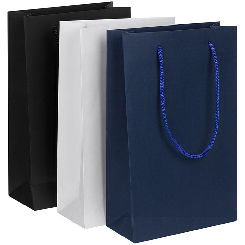 Пакет бумажный Waski S, черный - рис 4.