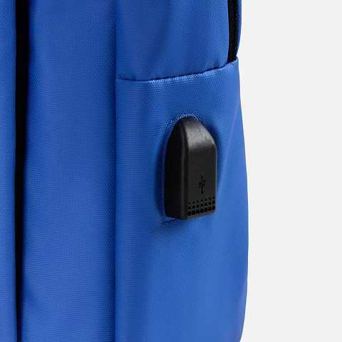 Рюкзак для ноутбука Belp, синий - рис 8.