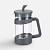 Френч-пресс Linea Franco, серый - миниатюра - рис 2.