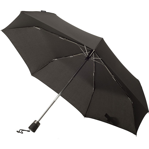 Складной зонт Take It Duo, черный - рис 3.