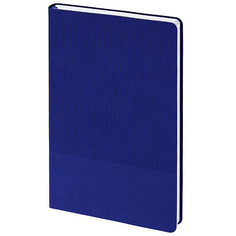 Ежедневник Knit, недатированный, синий - рис 3.
