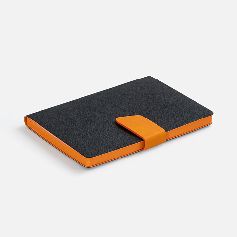 Ежедневник Boom, недатированный, черный с оранжевым - рис 5.