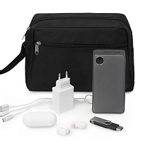 Органайзер для электроники и проводов Carriage, черный