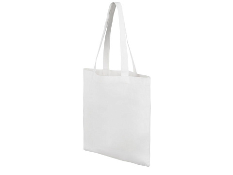 Сумка Element из хлопка для покупок, 180 г, белый - рис 2.