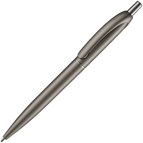 Ручка шариковая Bright Spark, серый металлик - рис 2.