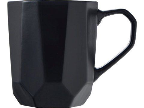 Кружка с гранями Amery, 310мл, черный матовый - рис 4.