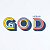 Толстовка с капюшоном «Новый GOD», белая - миниатюра - рис 5.