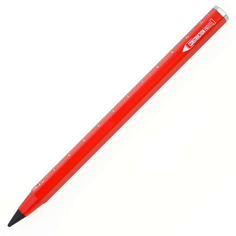 Вечный карандаш Construction Endless, красный - рис 3.