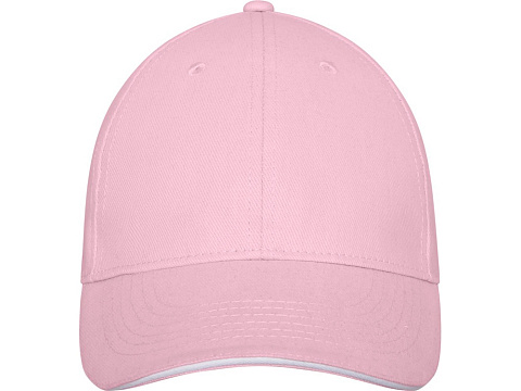 Бейсболка Darton, 6 панелей, light pink - рис 2.