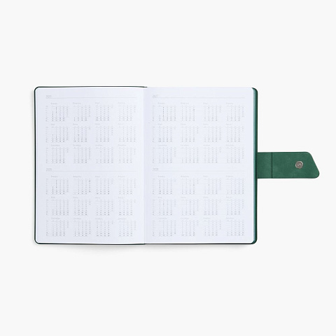 Ежедневник Boom, недатированный, черный с зеленым - рис 9.