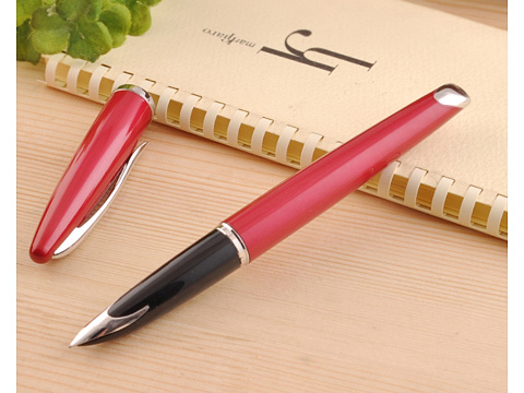 Перьевая ручка Waterman Carene, цвет: Glossy Red Lacquer ST - рис 3.