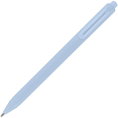 Ручка шариковая Cursive Soft Touch, голубая - рис 5.