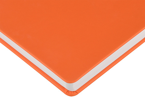 Ежедневник с каменной бумагой недатированный А5 Carrara, оранжевый - рис 5.