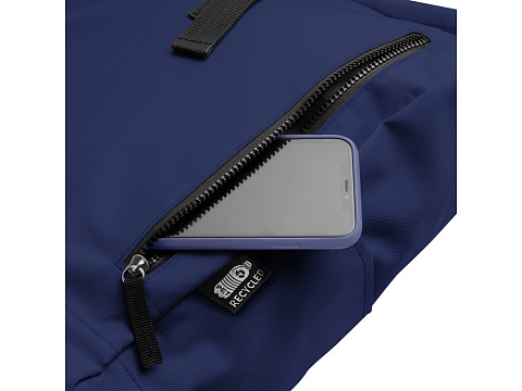Рюкзак из RPET полиэстера DRONTE, нейви - рис 3.