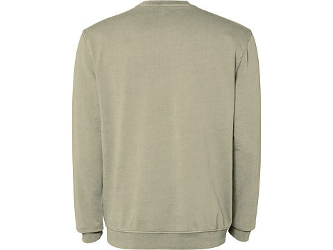 Свитшот Jaya унисекс, светлый хаки выстиранный - рис 2.