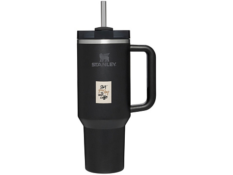 Stanley Quencher H2.0 стакан 1200 мл - сплошной черный - рис 3.