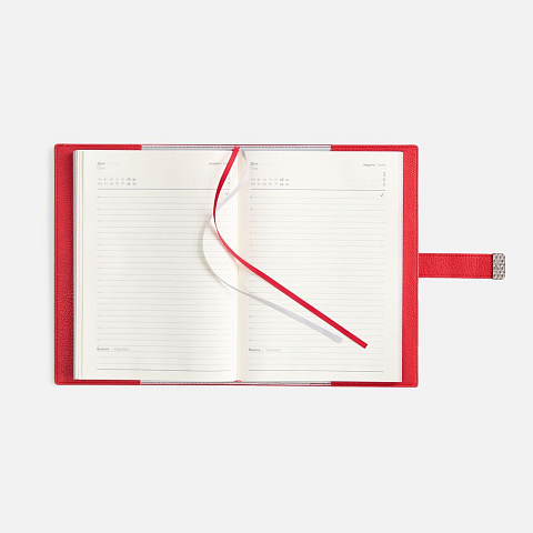 Ежедневник Repute, недатированный, красный - рис 12.