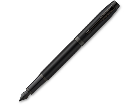 Перьевая ручка Parker IM Achromatic Matte Black BT, черный